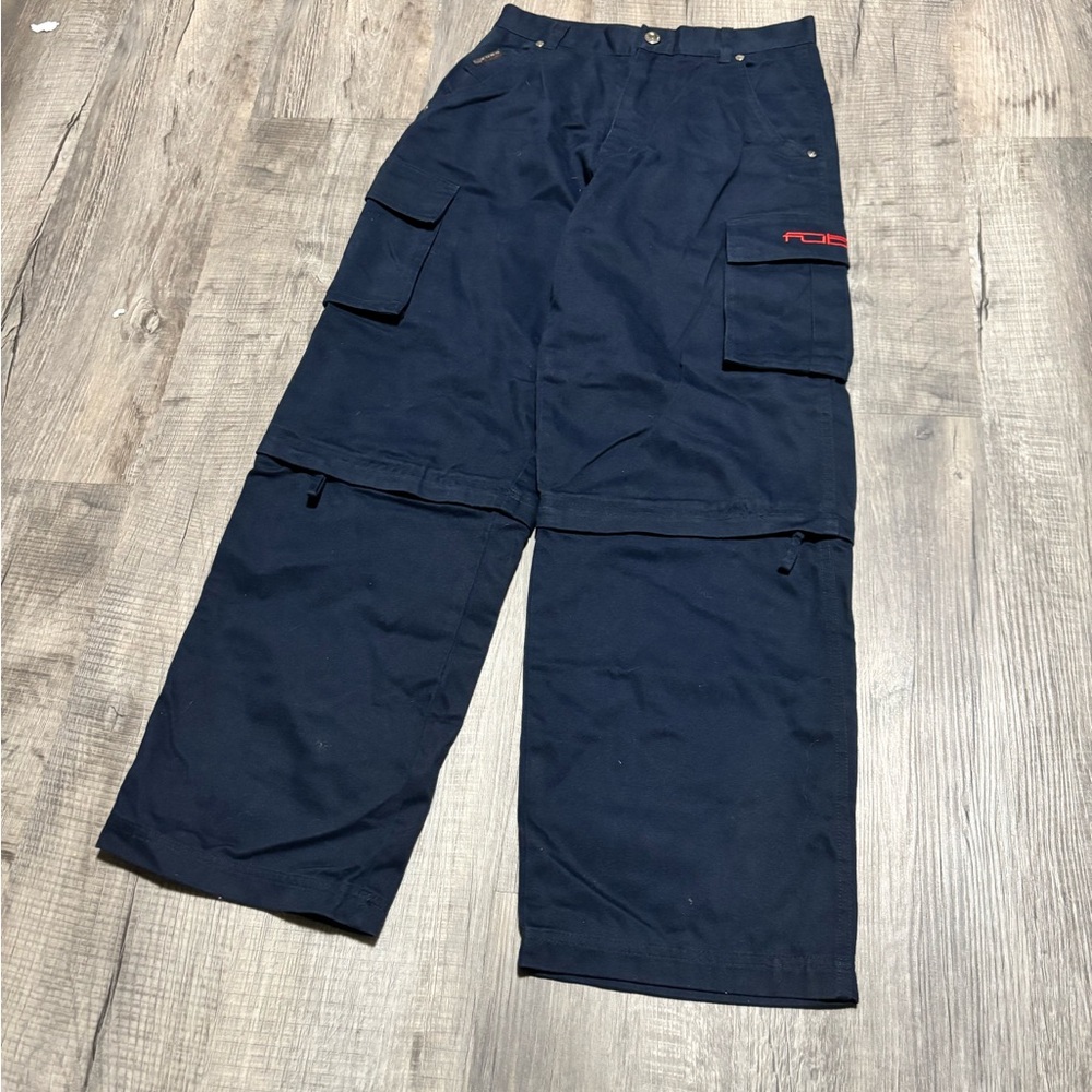 Womens Fubu Baggy Cargo Pants
